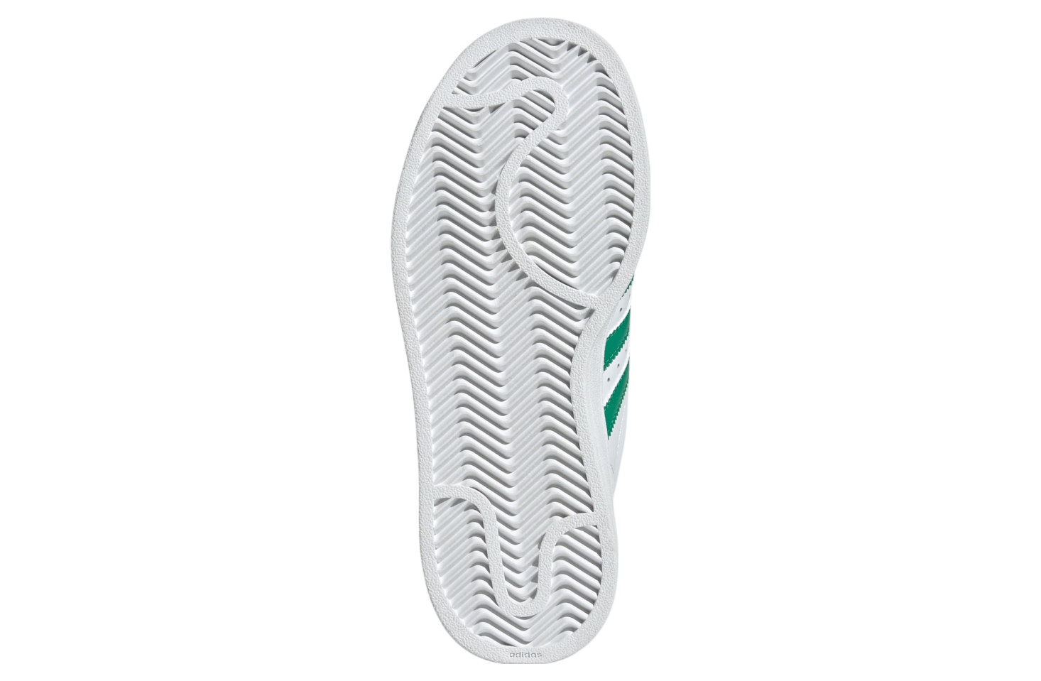 Adidas Superstar Ii Gs Cloud White / Court Green