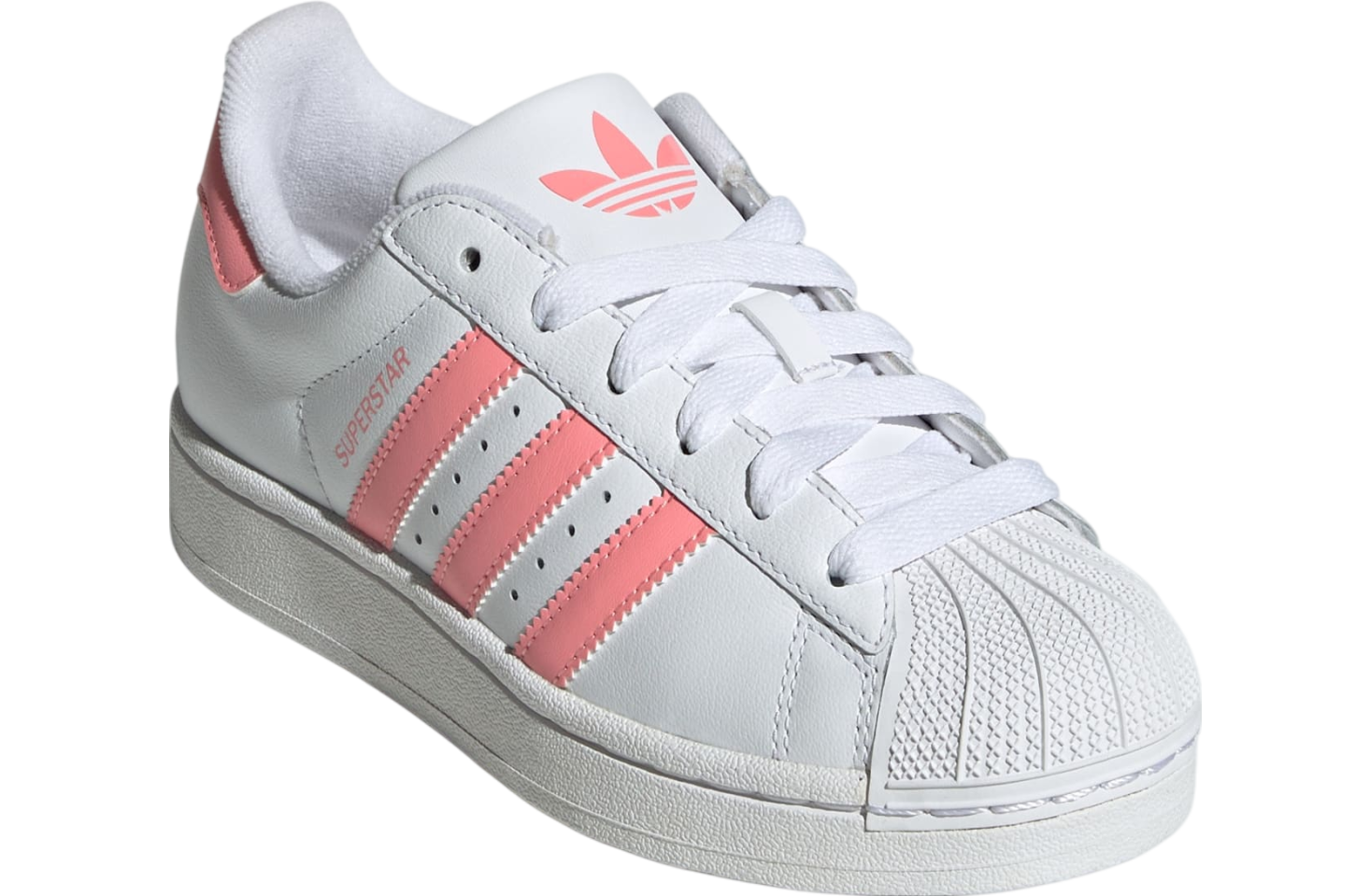 Adidas Superstar Ii Gs Cloud White / Semi Pink Spark
