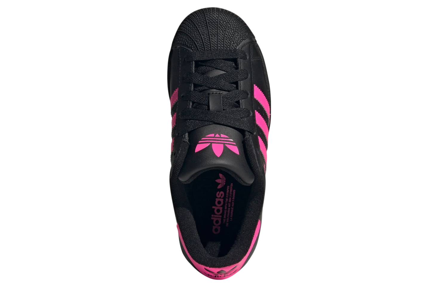 Adidas Superstar II GS Core Black / Lucid Pink