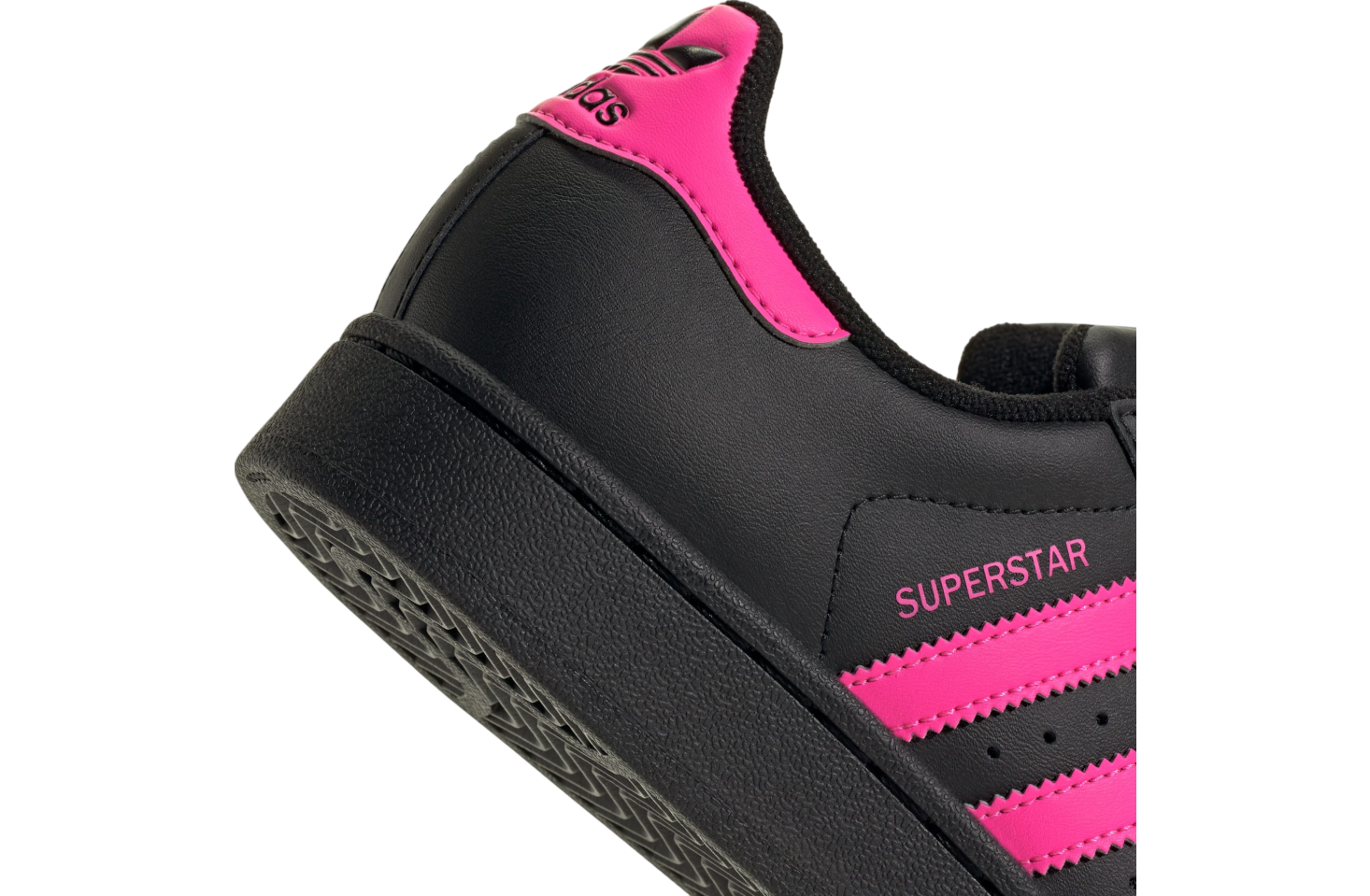 Adidas Superstar II GS Core Black / Lucid Pink - Jun 2025