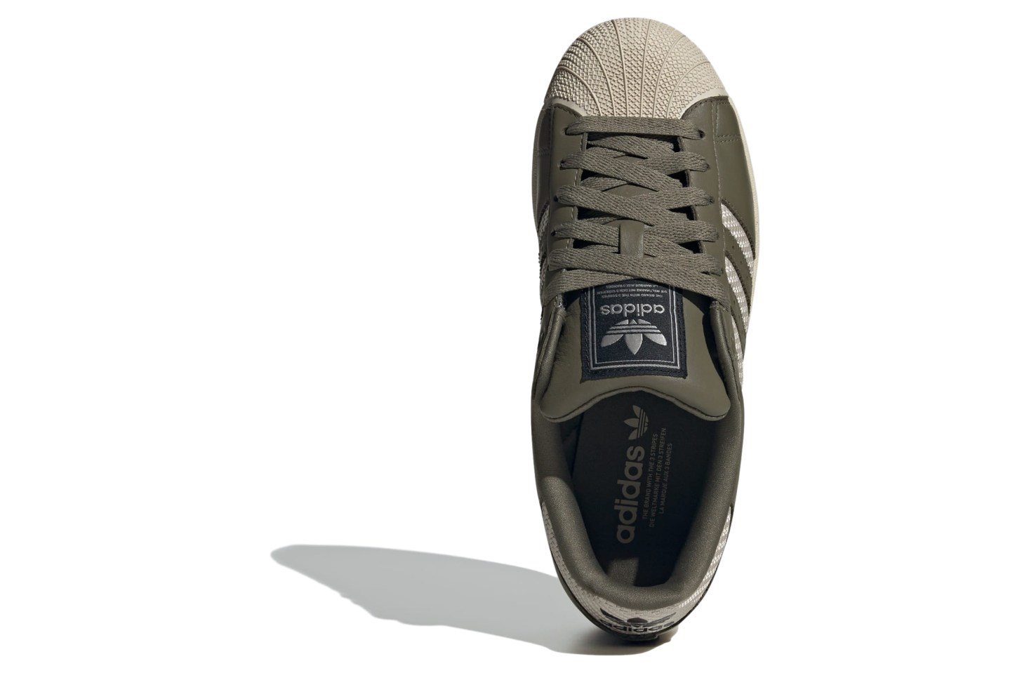 Adidas Superstar II Medium Dark Khaki / Bliss