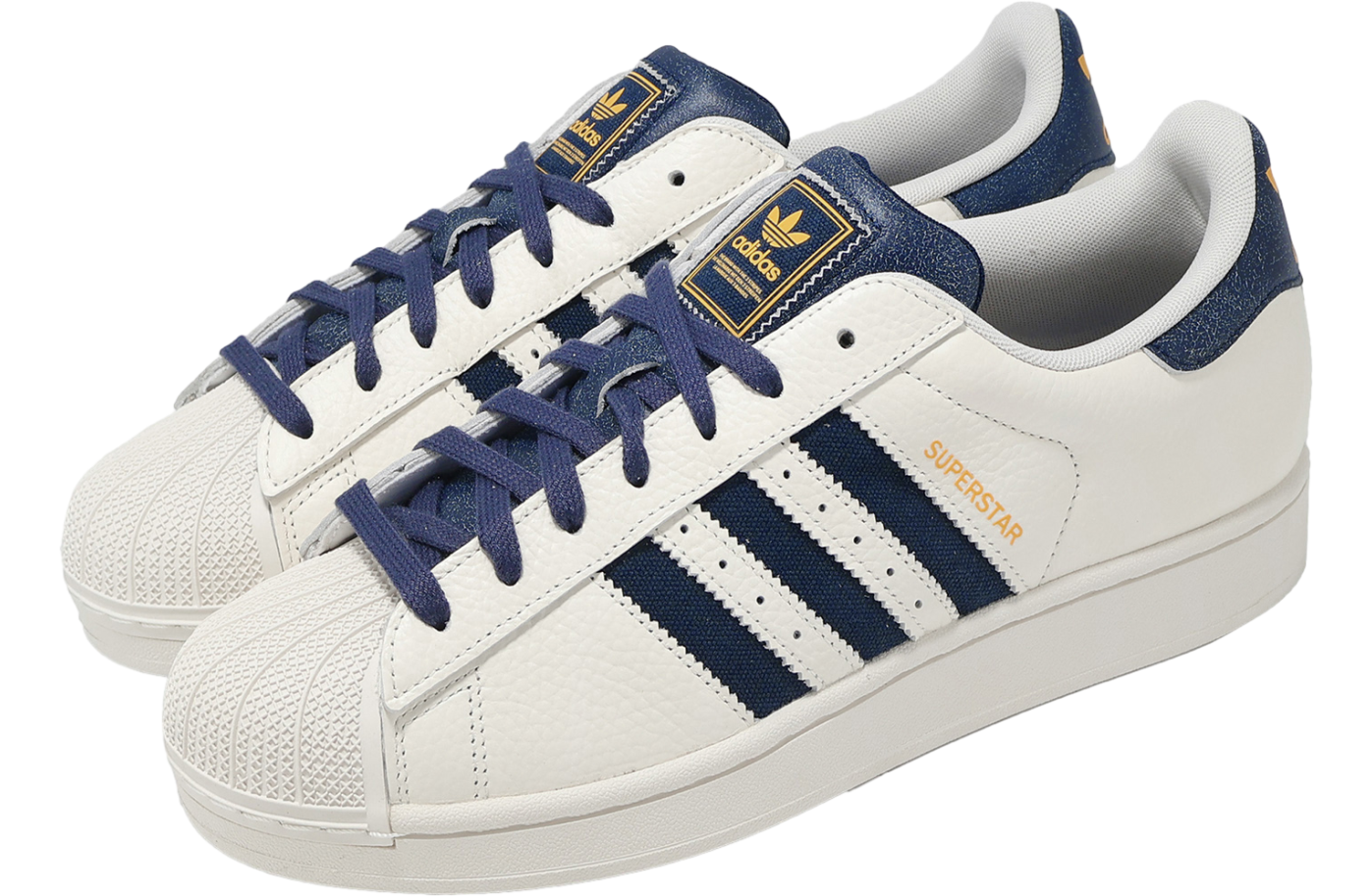 Adidas Superstar II Off White / Collegiate Navy