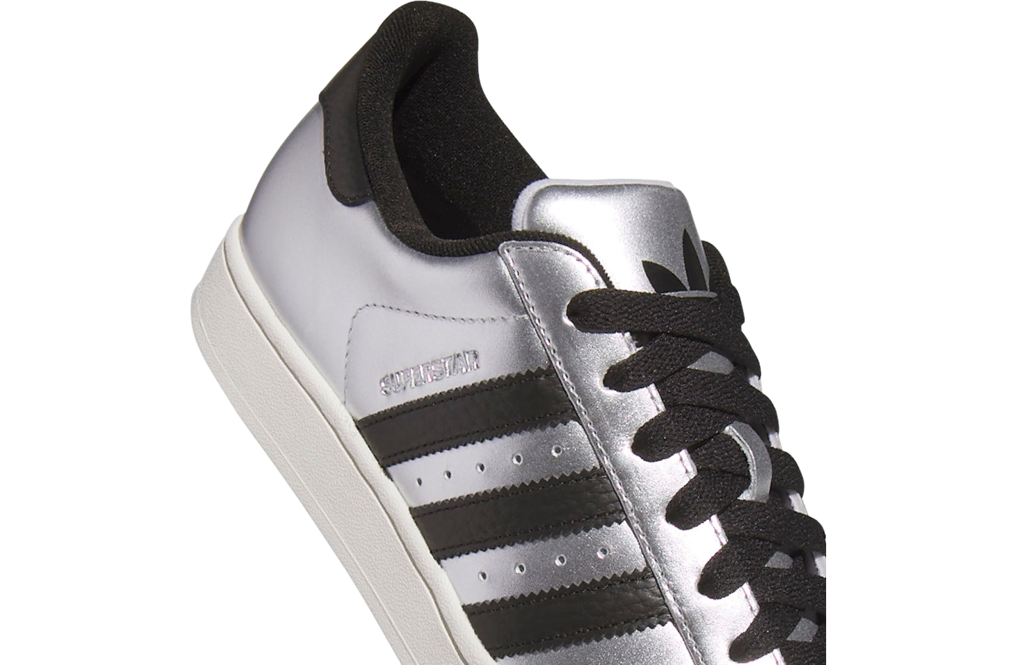 Adidas Superstar II Silver Metallic / Core Black