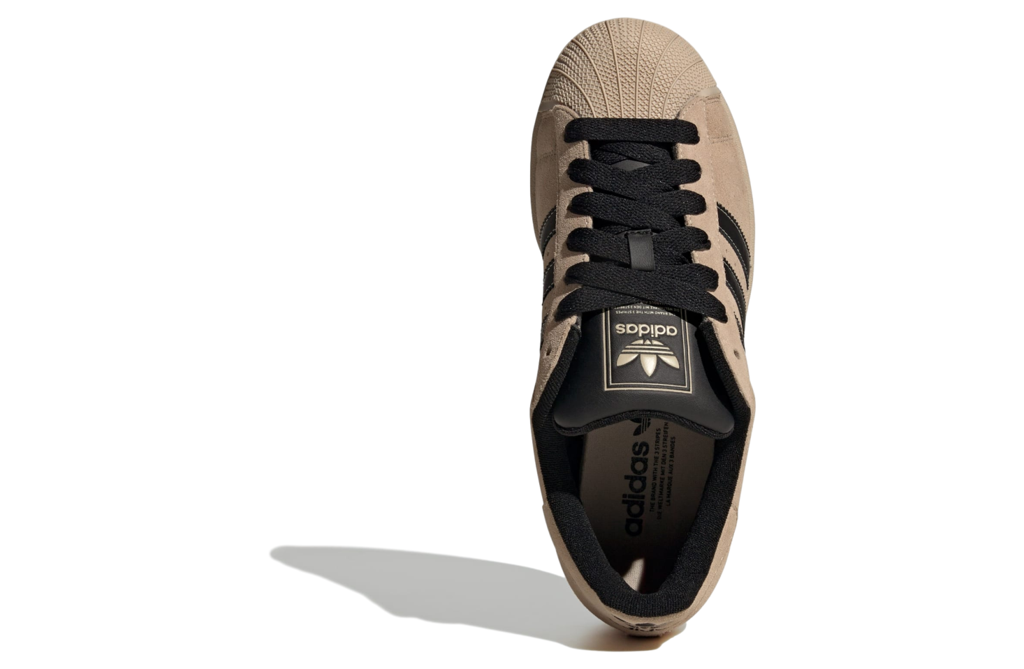 Adidas Superstar II Stone Khaki / Core Black