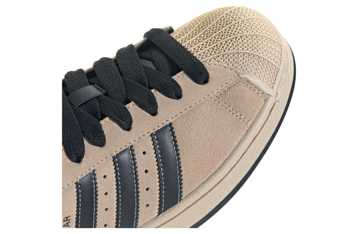 Adidas Superstar II Stone Khaki / Core Black