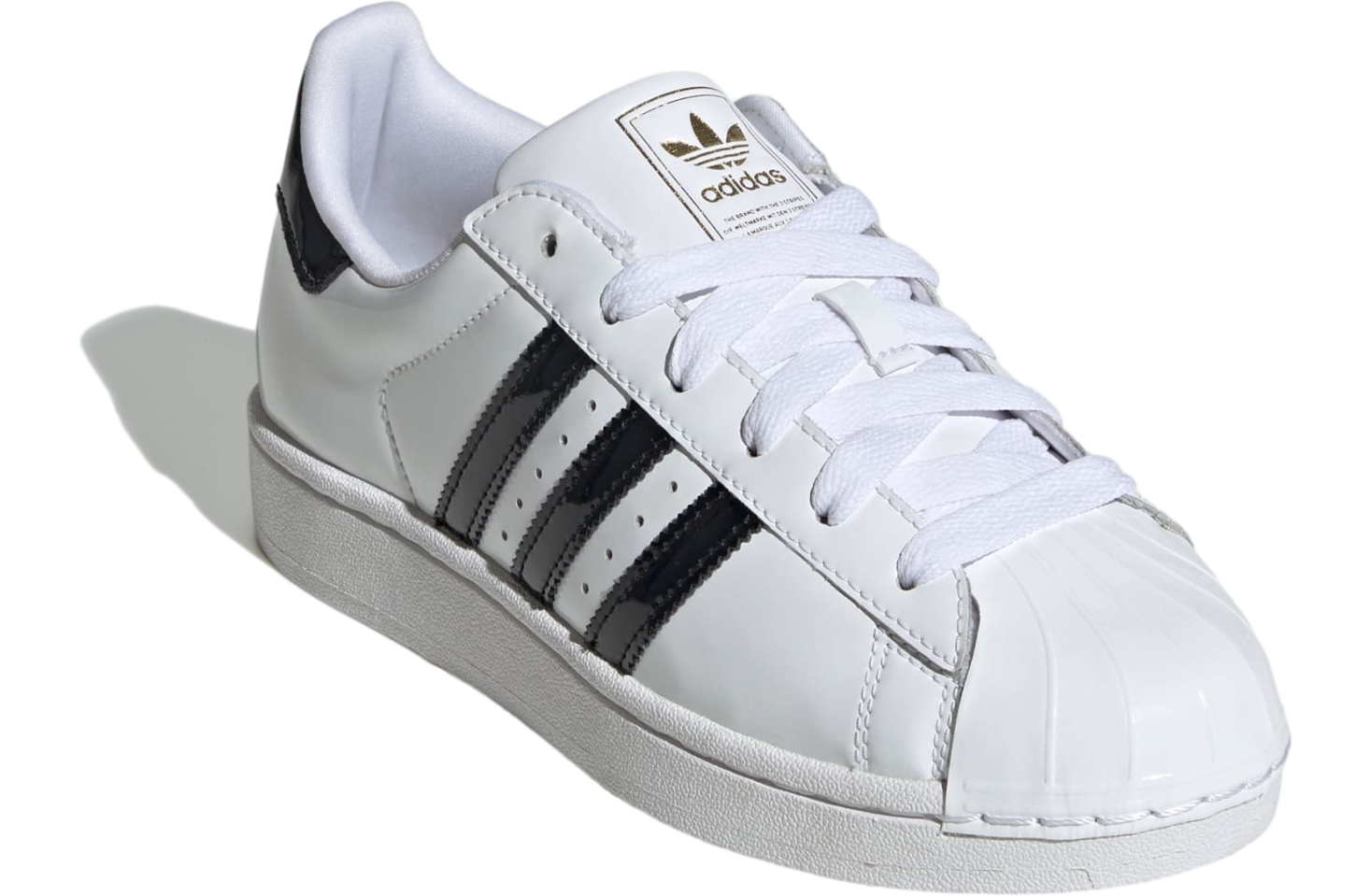 Adidas Superstar Ii Wmns Cloud White / Core Black / Gold Metallic