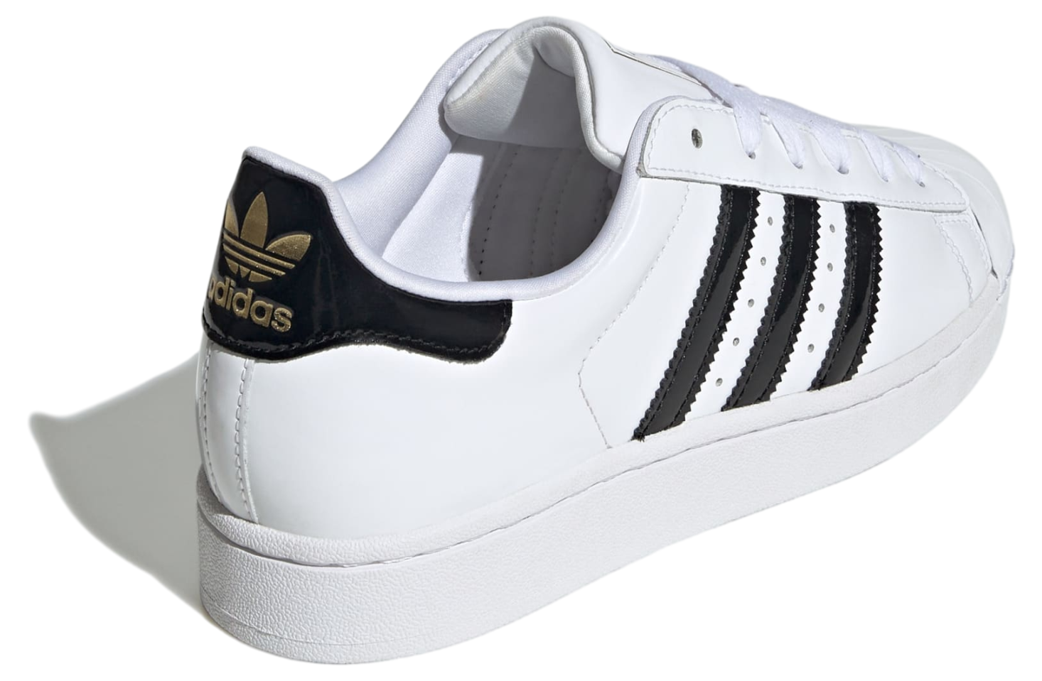 Adidas Superstar Ii Wmns Cloud White / Core Black / Gold Metallic