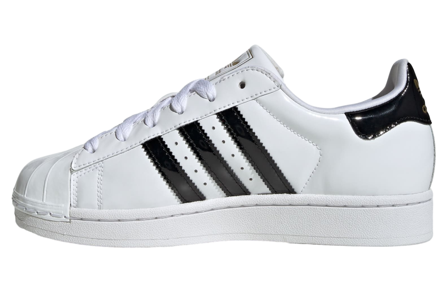 Adidas Superstar Ii Wmns Cloud White / Core Black / Gold Metallic