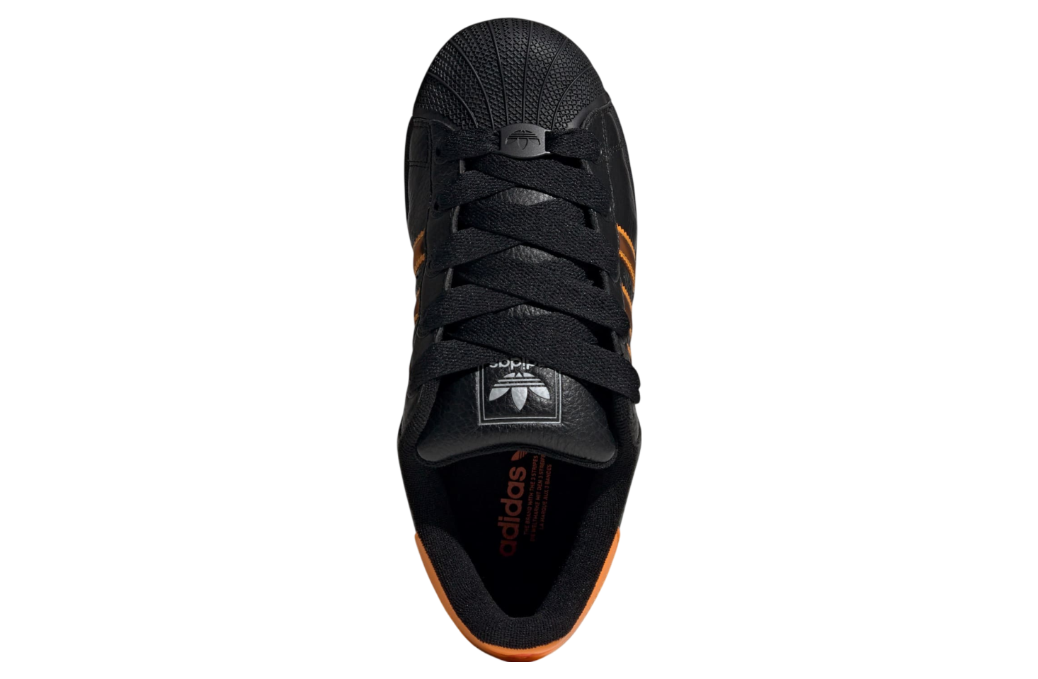 ★adidas★ Superstar II Black Orange adidas Superstar II Shoes - Black | Free Shipping with