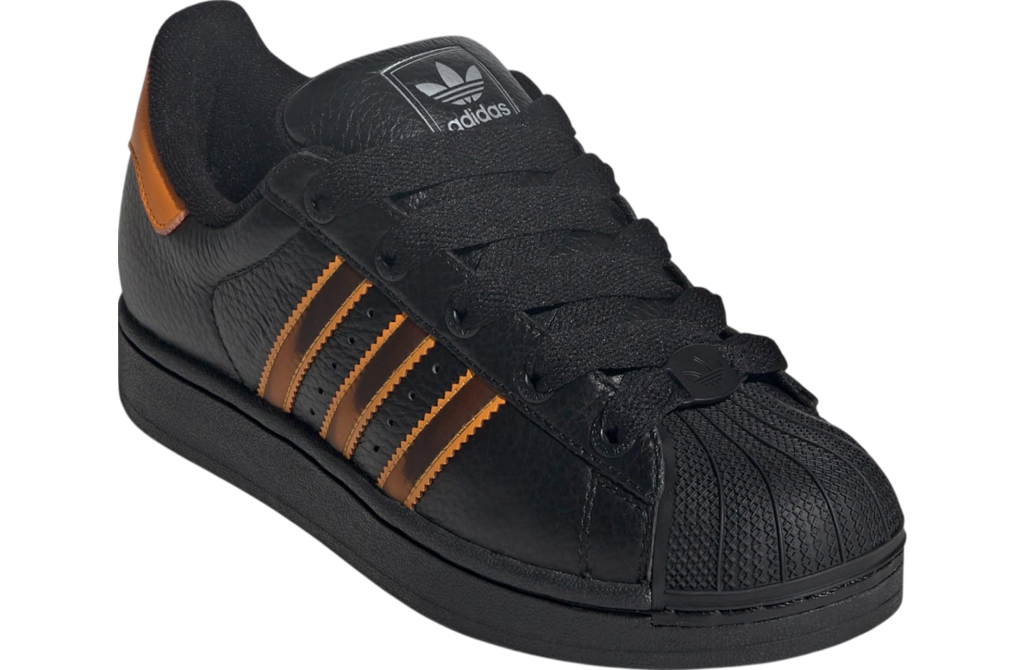 Adidas Superstar II WMNS Core Black / Crew Orange - Jul 2025