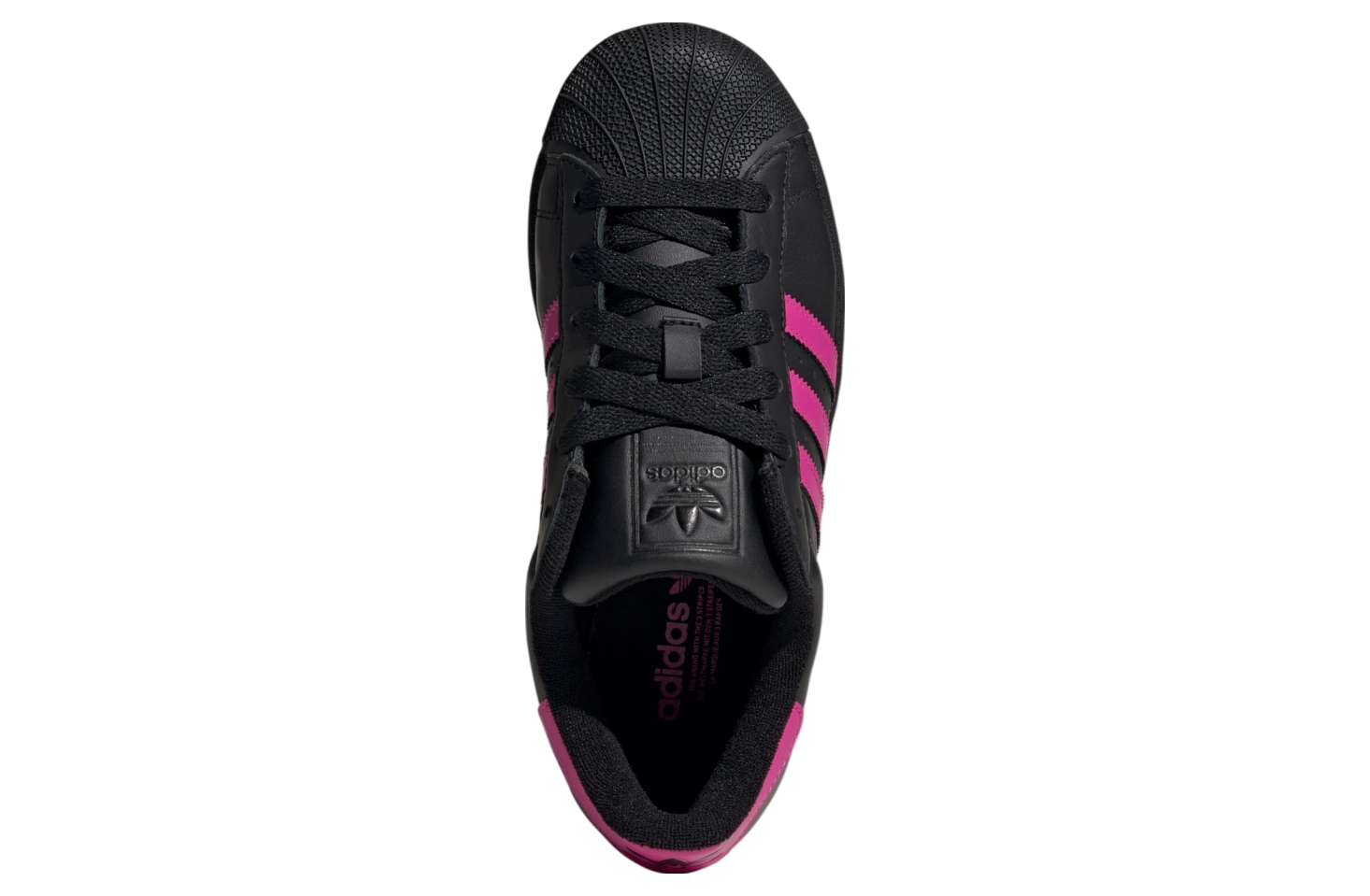 Adidas Superstar II WMNS Core Black / Semi Lucid Fuchsia