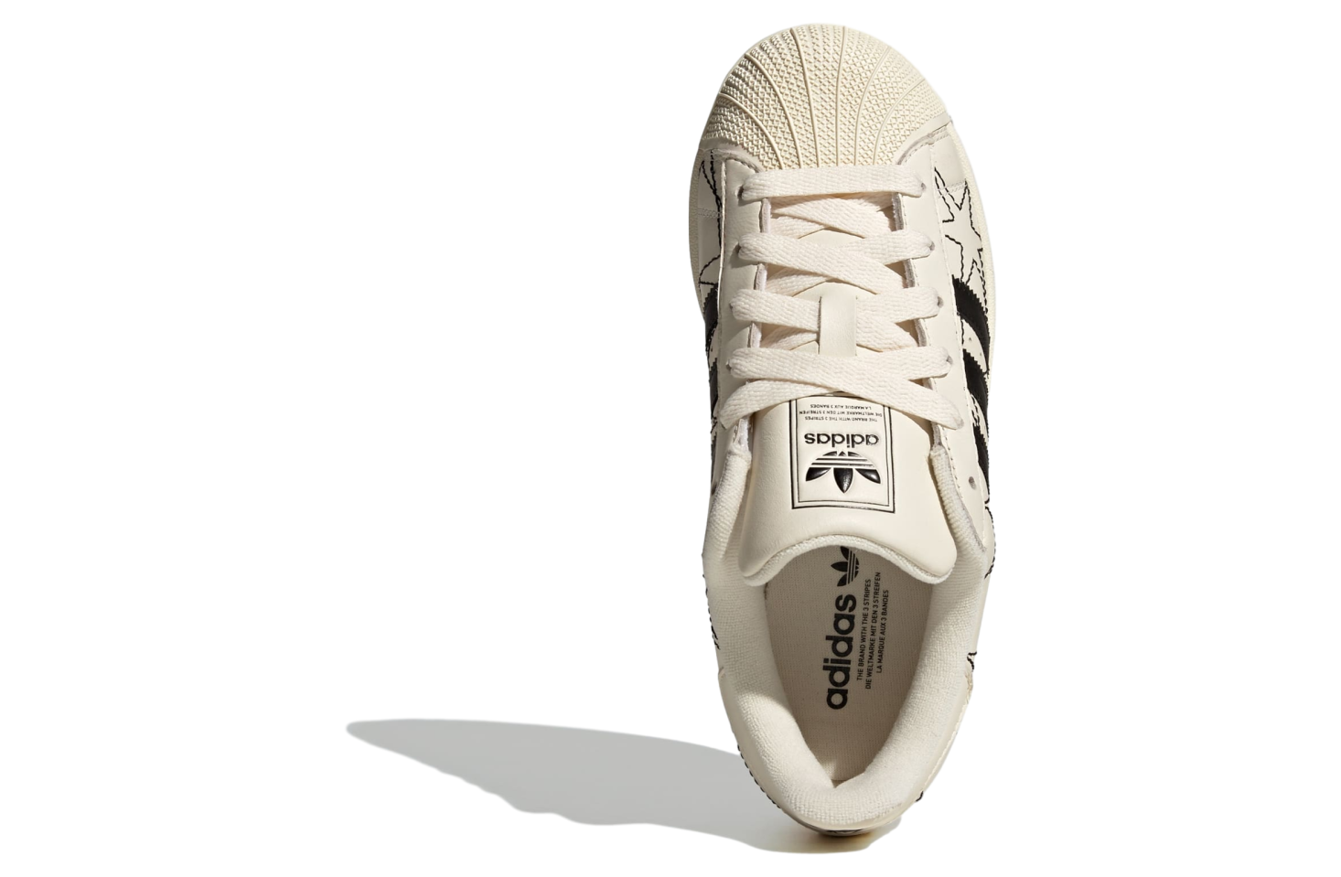 Adidas Superstar II WMNS Cream White / Core Black