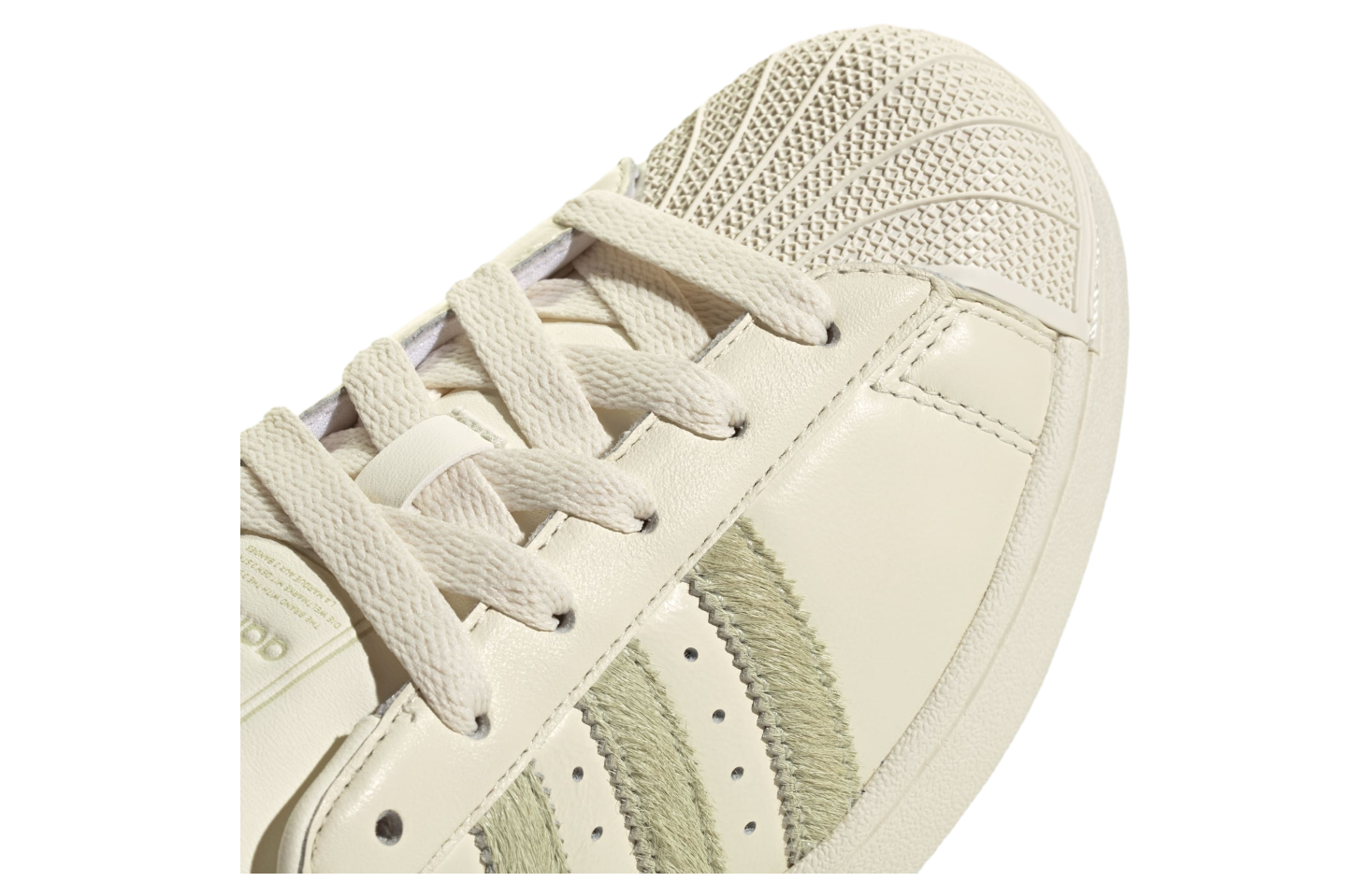 Adidas Superstar II WMNS Off White / Linen Green
