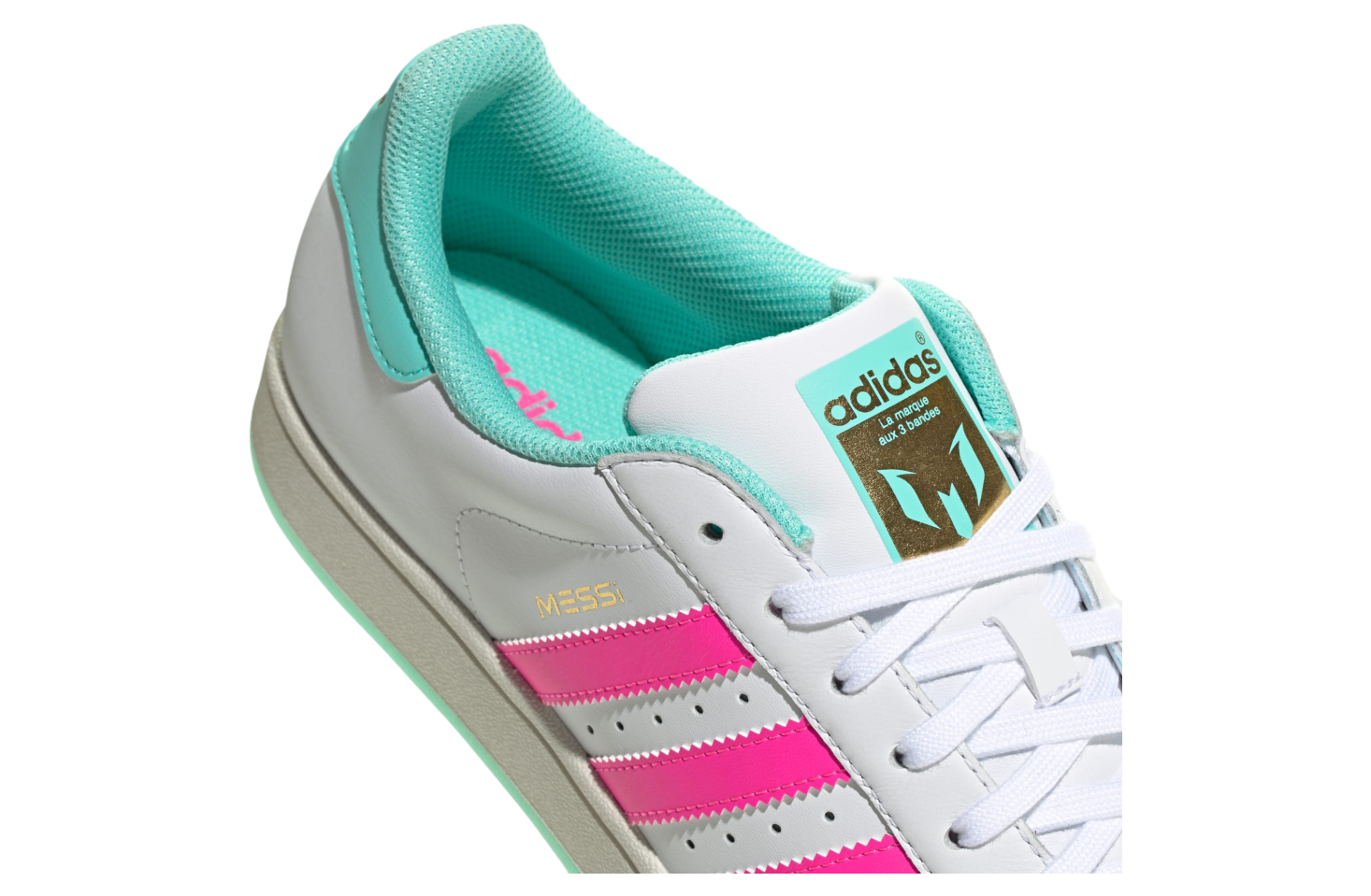 Adidas Superstar Messi Cloud White / Lucid Pink