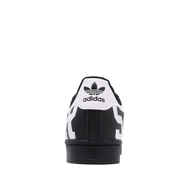 adidas Superstar Print Core Black Footwear White