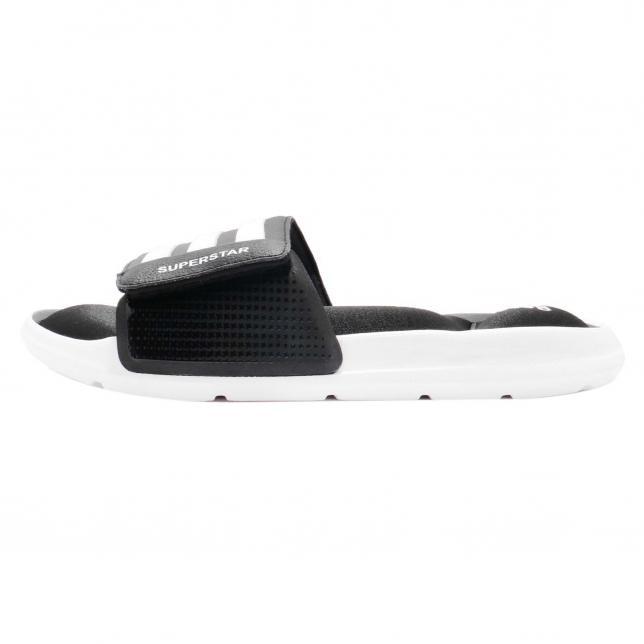 Sui Memoria Hombre adidas Superstar Slide Black White AC8325 - KicksOnFire.com