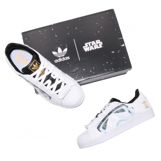 adidas Superstar Stormtrooper GS Footwear White Core Black - Dec. 2019 - B23640