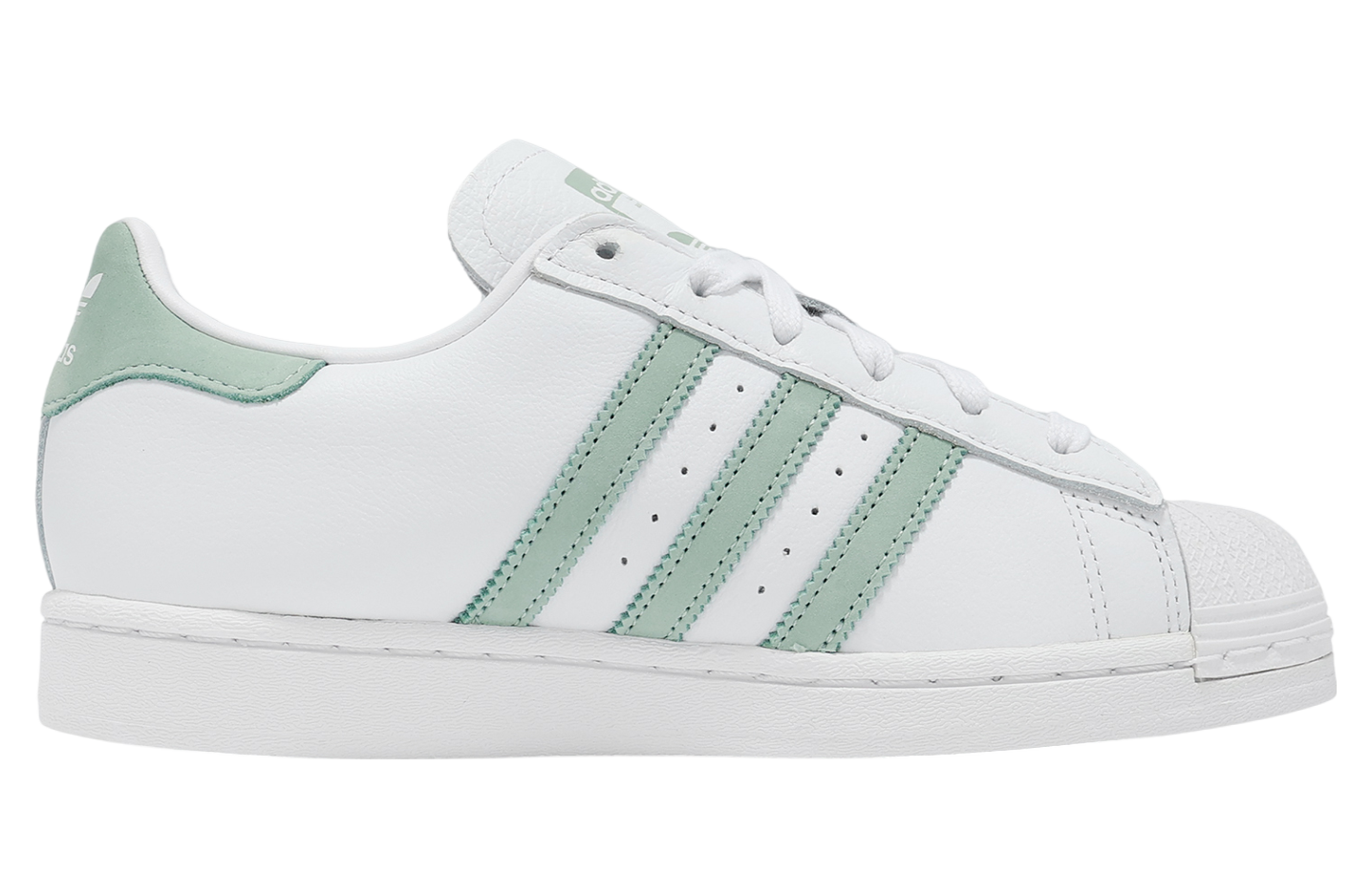 Adidas Superstar W Cloud White / Hazy Green