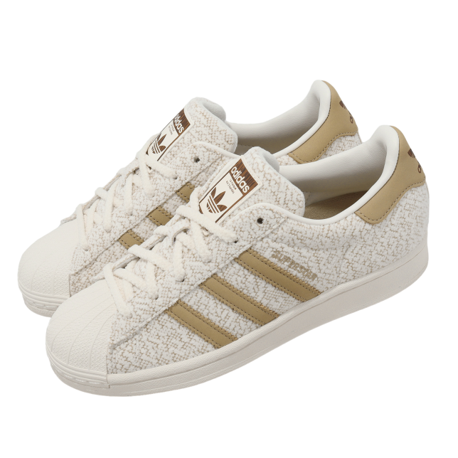 Adidas Superstar W Off White Lin Khaki Nov 2023 IF3883 KicksOnFire