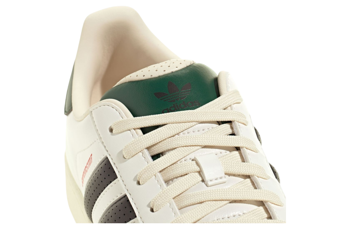 Adidas Superstar White / Black /  Green