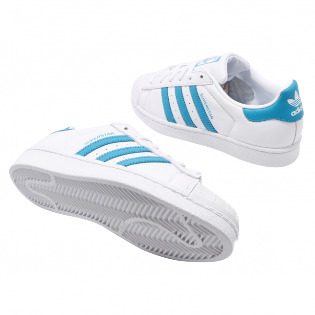 adidas Superstar White Blue