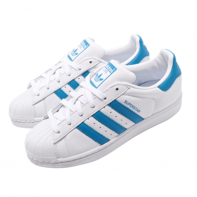 adidas Superstar White Blue - KicksOnFire