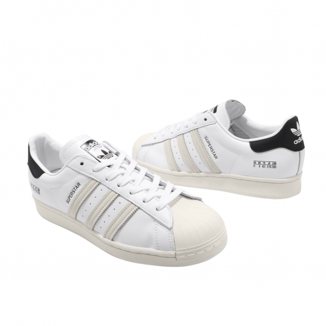 adidas Superstar White Core Black