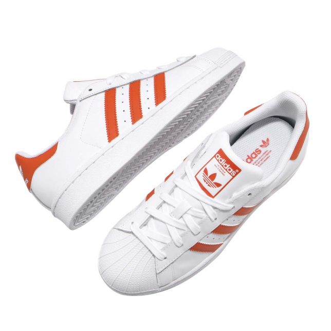 adidas Superstar White Orange G27807