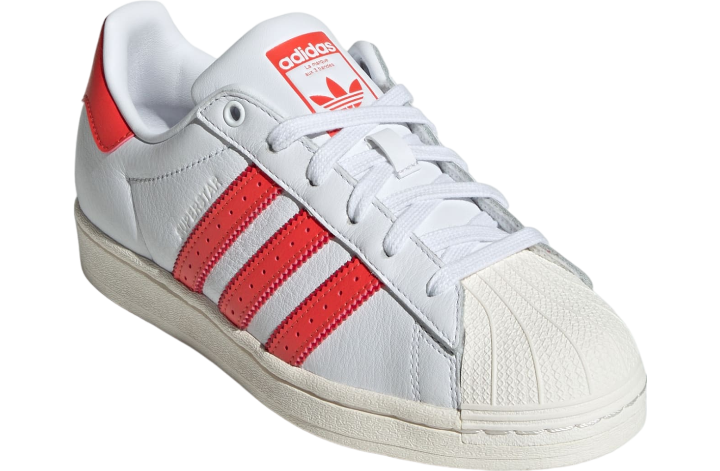 Adidas Superstar WMNS Cloud White / Bright Red