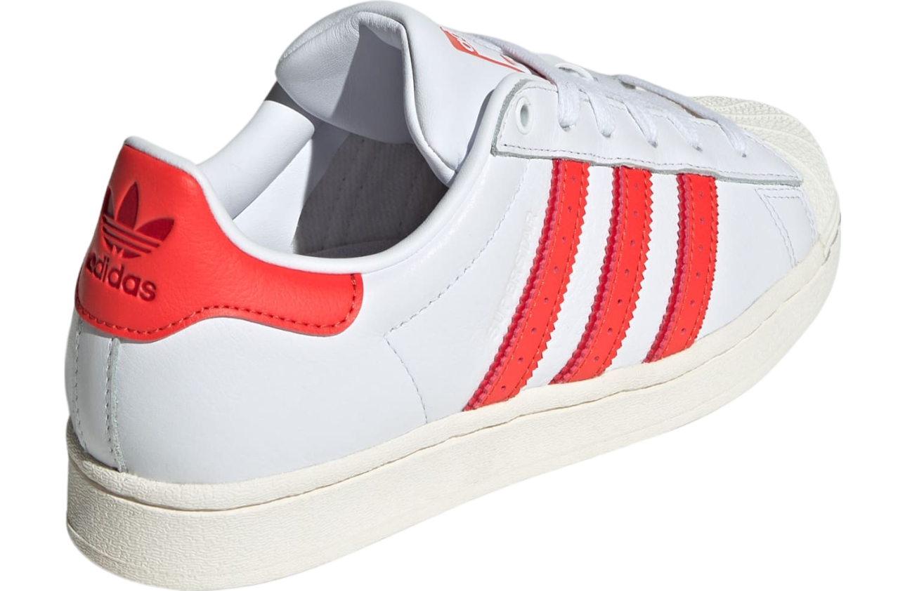 Adidas Superstar WMNS Cloud White / Bright Red