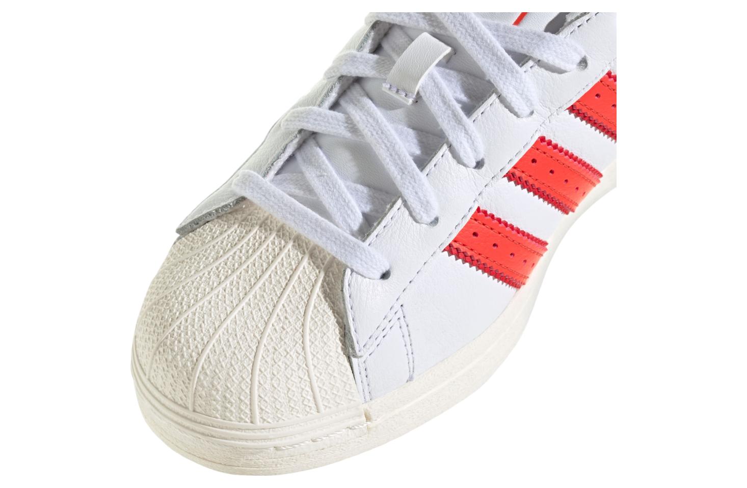 Adidas Superstar Wmns Cloud White / Bright Red