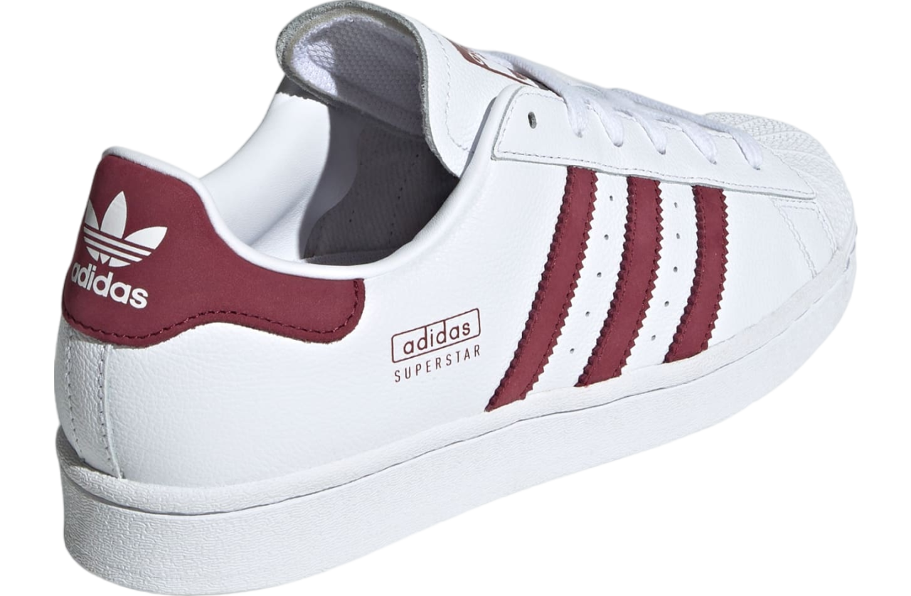 Adidas Superstar Wmns Cloud White / Shadow Red