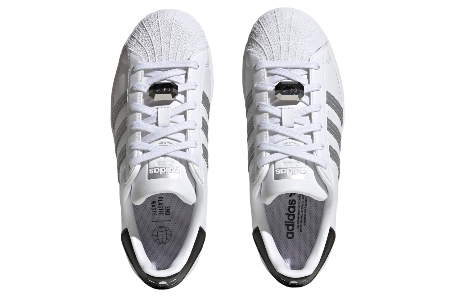 Adidas Superstar Wmns Cloud White / Silver Metallic