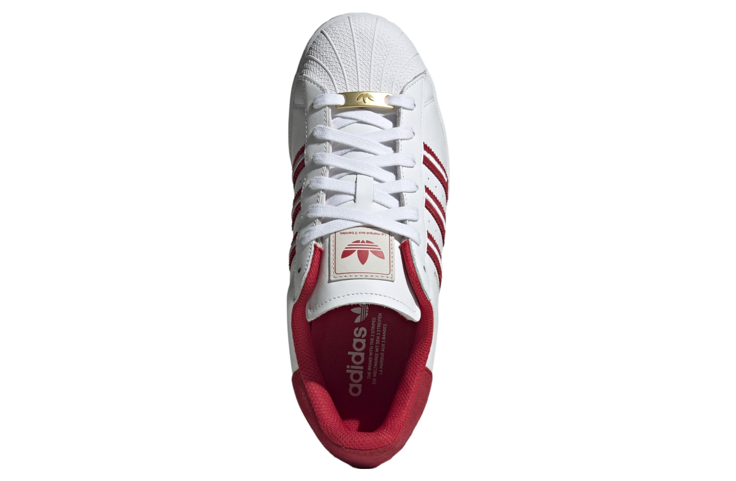 Adidas Superstar WMNS Cloud White / Team Victory Red