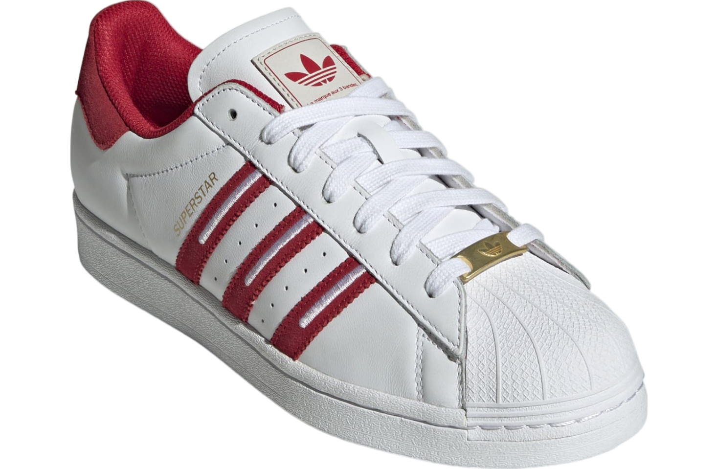 Adidas Superstar WMNS Cloud White / Team Victory Red