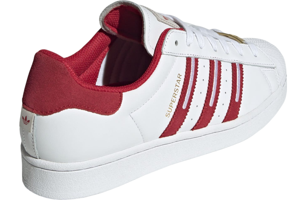 Adidas Superstar WMNS Cloud White / Team Victory Red