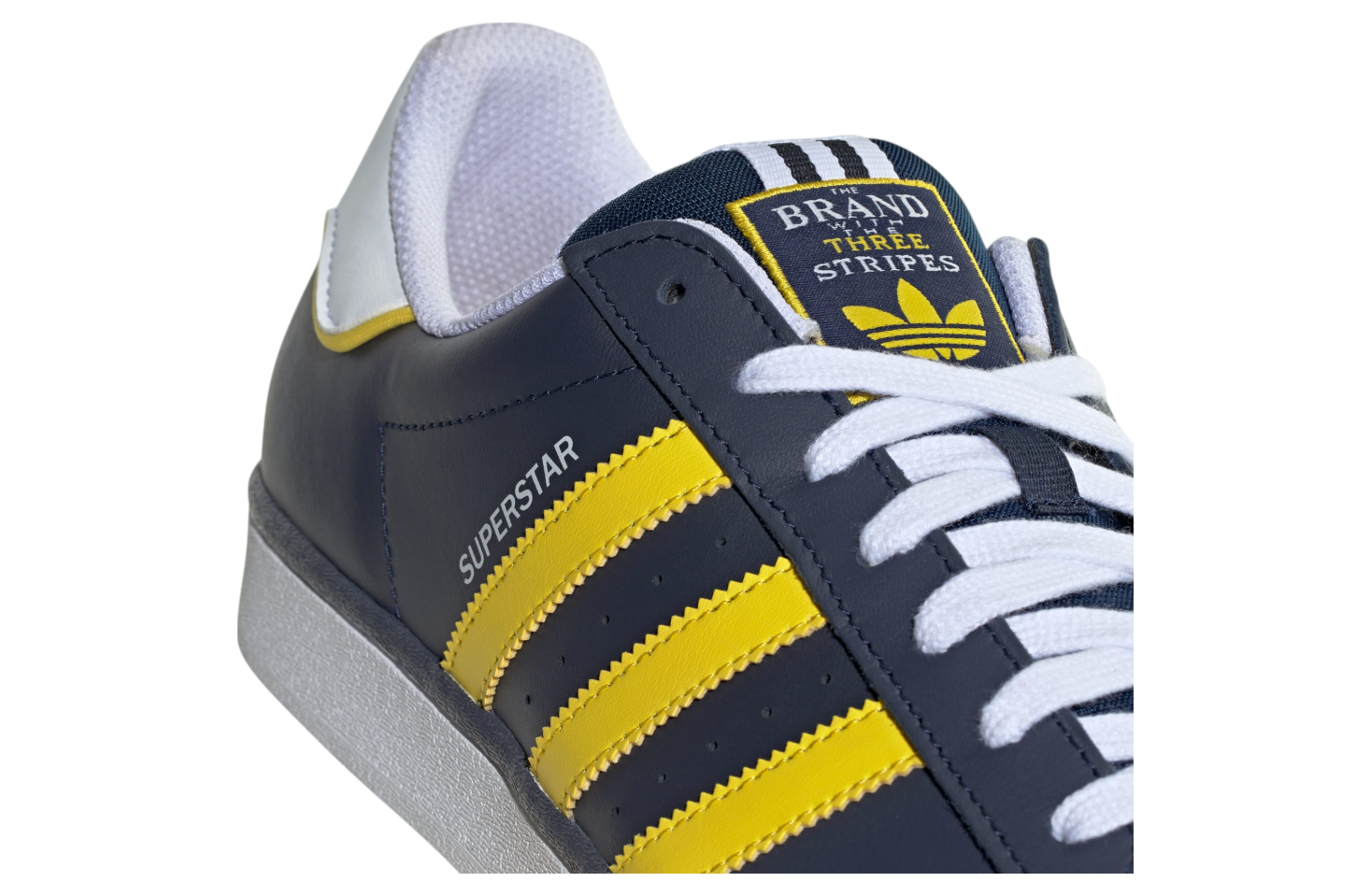 Adidas Superstar WMNS Night Indigo / Yellow