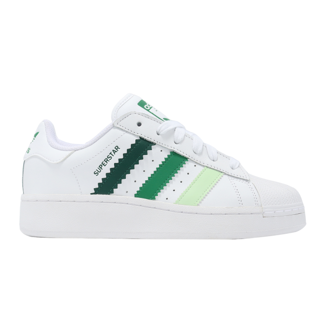 Adidas Superstar XLG W White Collegiate Green Jan 2024 IF9121 KicksOnFire