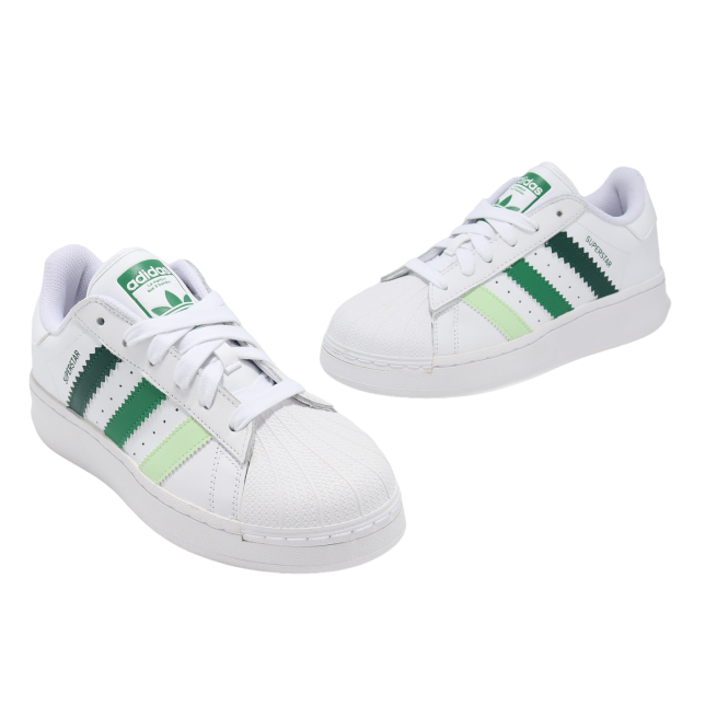 Adidas Superstar XLG W White / Collegiate Green