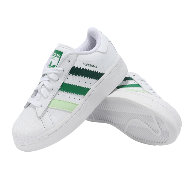 Adidas Superstar XLG W White / Collegiate Green