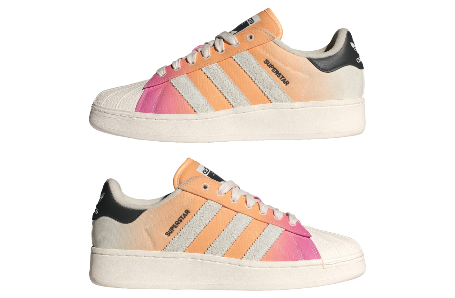 Adidas Superstar Xlg WMNS Bliss Pink / Acid Orange