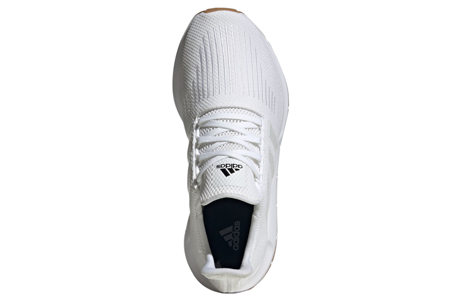 Adidas swift run white core black grey best sale