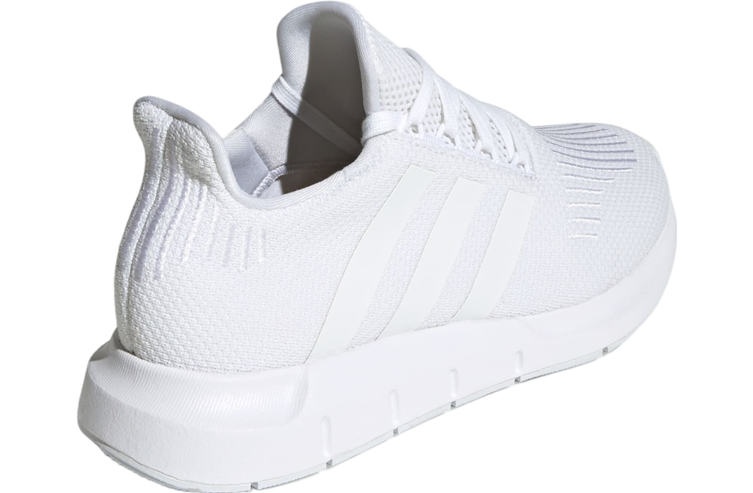 Adidas swift run trainers white online