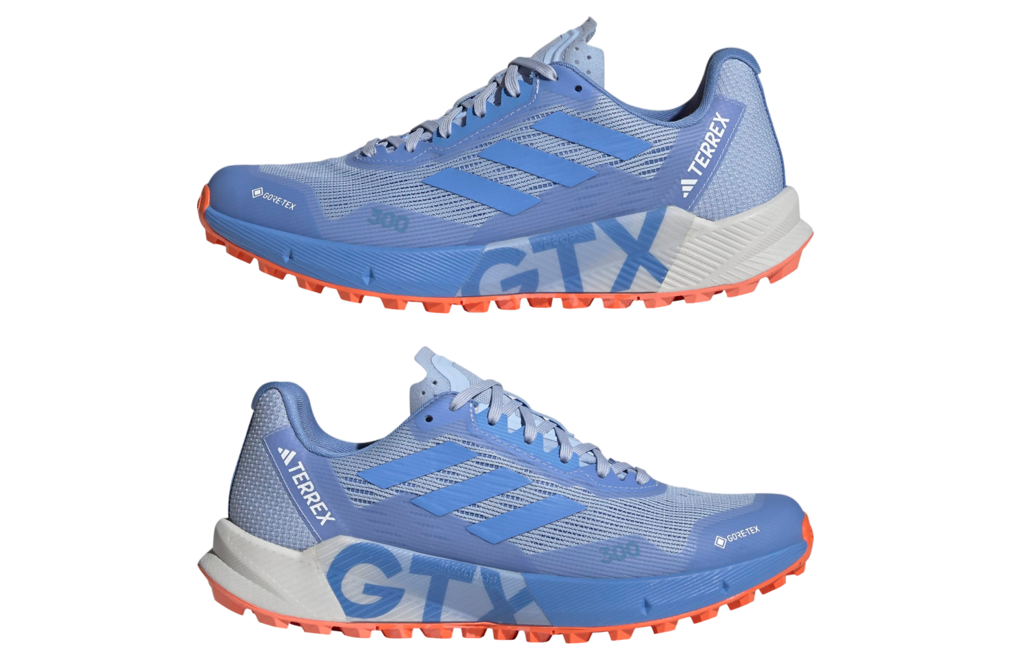 Adidas Terrex Agravic Flow 2.0 Gore Tex Trail WMNS Blue Dawn Blue Fusion