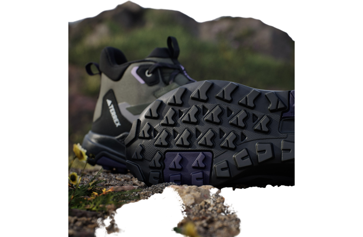 Adidas Terrex Anylander Mid Rain.rdy WMNS Olive Strata / Night Cargo