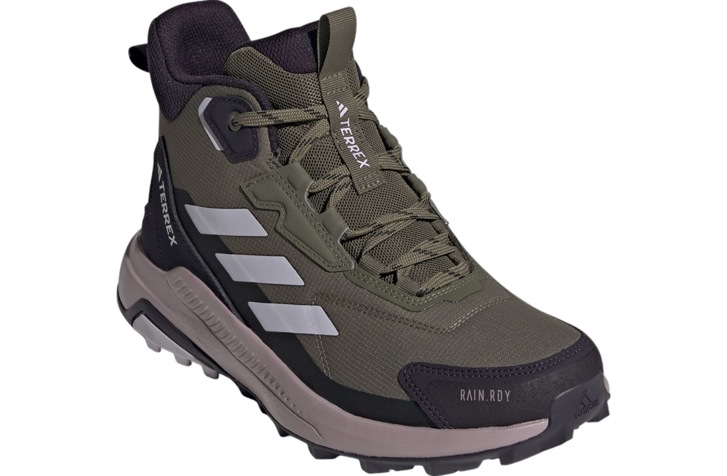 Adidas Terrex Anylander Mid Rain.rdy WMNS Olive Strata / Silver Dawn