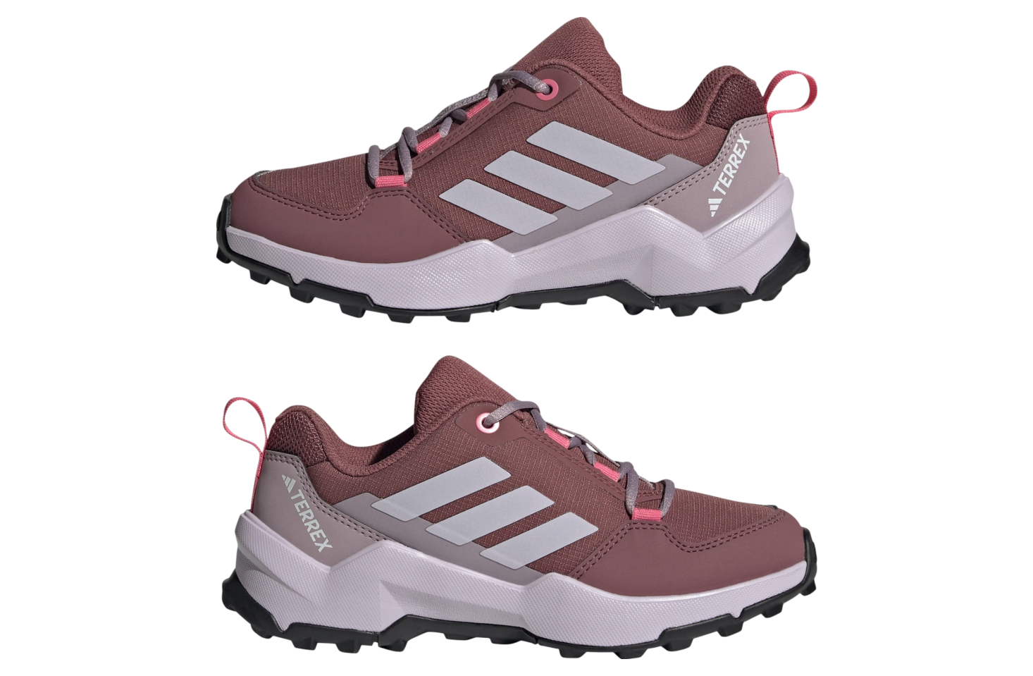 Adidas Terrex Ax4r GS Burgundy / Silver Dawn