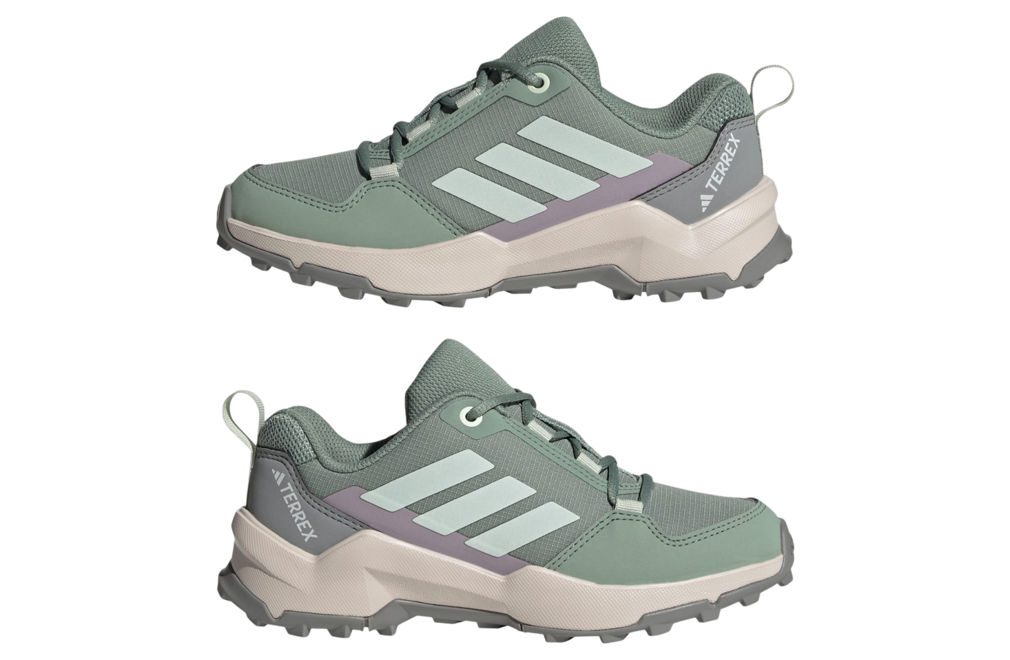 Adidas Terrex Ax4r GS Silver Green / Linen Green