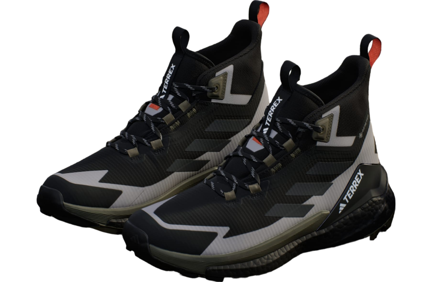 Adidas Terrex Free Hiker 2.0 Gore-tex Core Black / Olive Strata