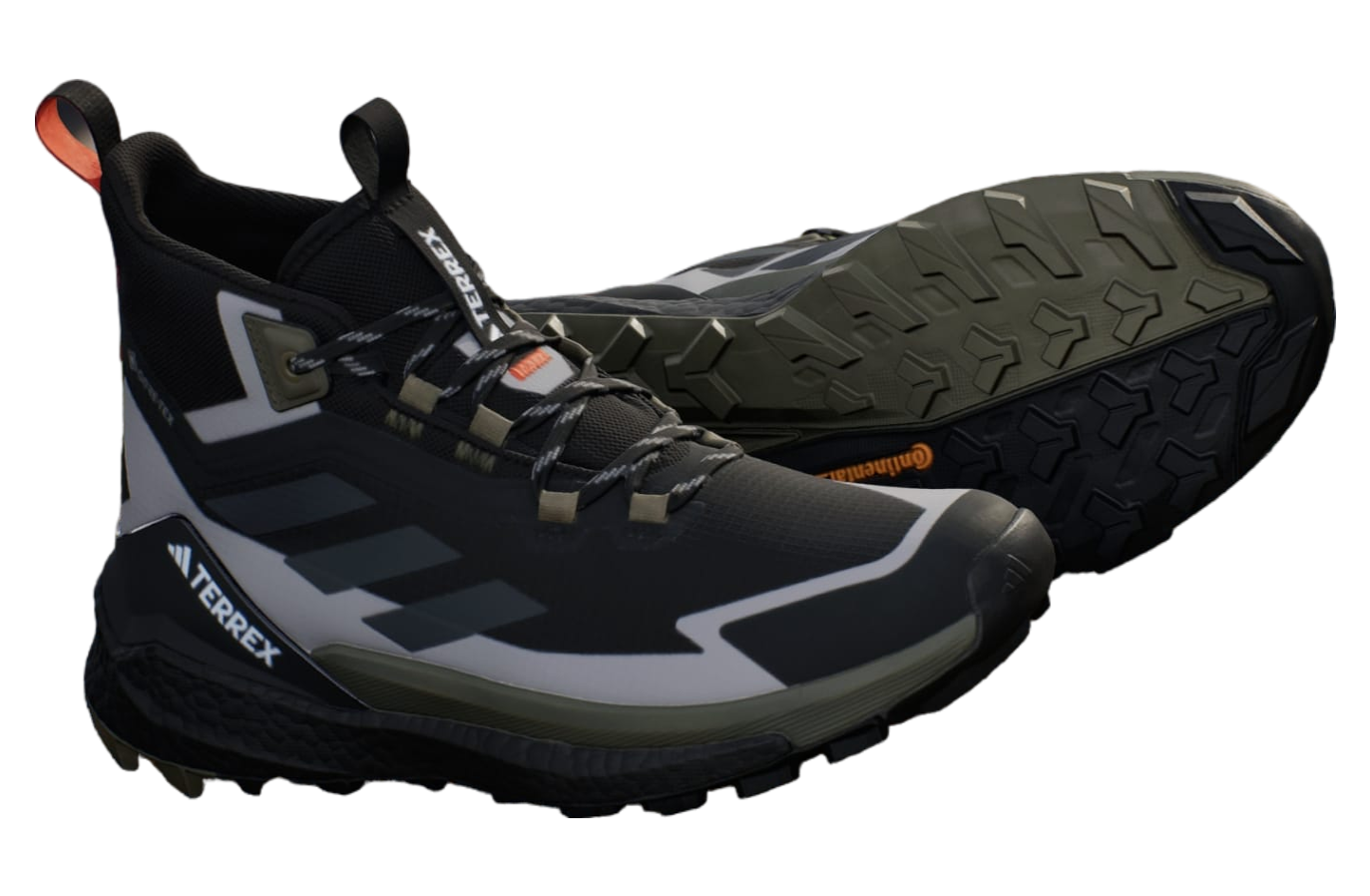 Adidas Terrex Free Hiker 2.0 Gore-tex Core Black / Olive Strata